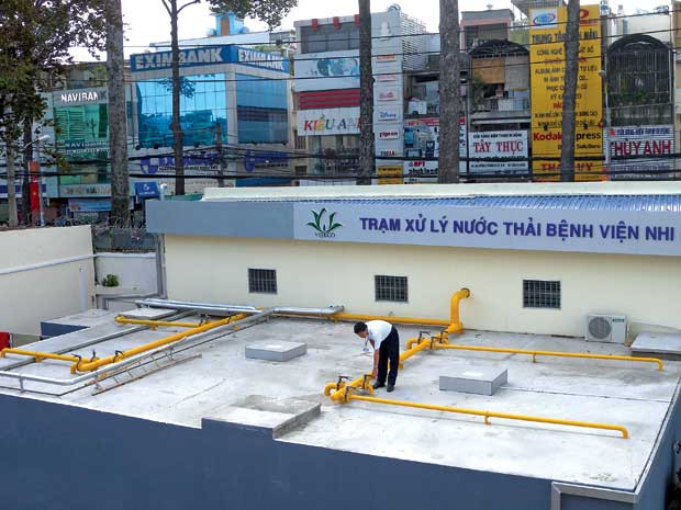 Một mô hình xử lý nước thải tại bệnh viện Một mô hình xử lý nước thải tại bệnh viện