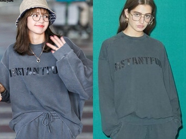 "Choáng" với bộ sưu tập áo nỉ cả trăm triệu đồng của Lisa BLACKPINK ảnh 1 Bóc giá bộ sưu tập những mẫu áo nỉ hàng hiệu nhìn