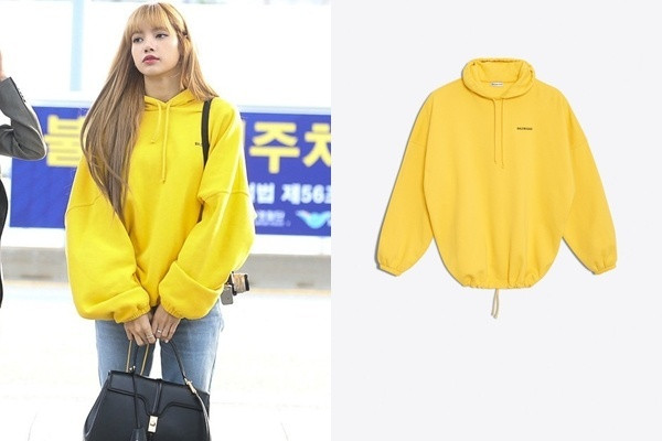 "Choáng" với bộ sưu tập áo nỉ cả trăm triệu đồng của Lisa BLACKPINK ảnh 9 f