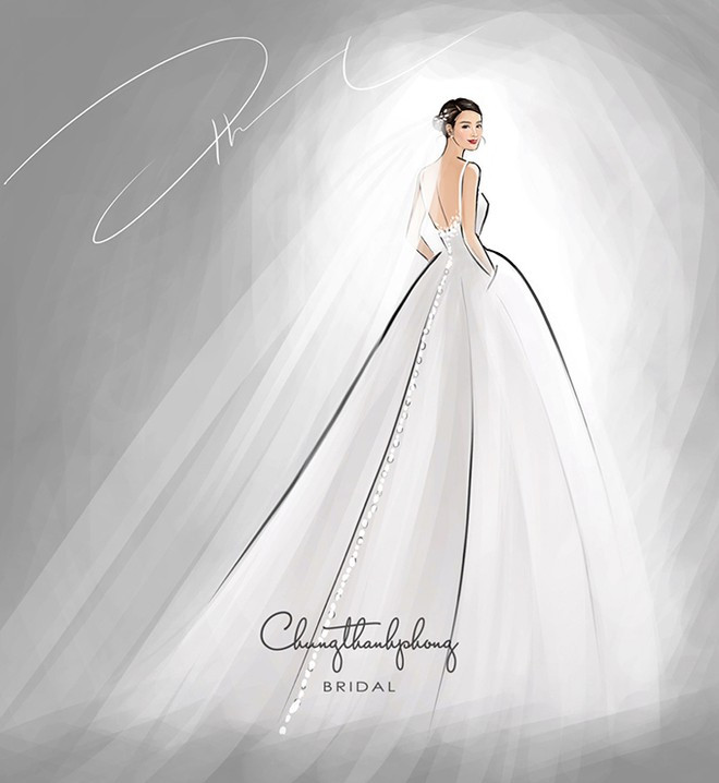 Hai mau vay cuoi dac biet cua Dong Nhi hinh anh 2 