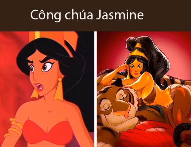 Khi nhân vật hoạt hình biến thành ‘hot girl’ - Hình 4