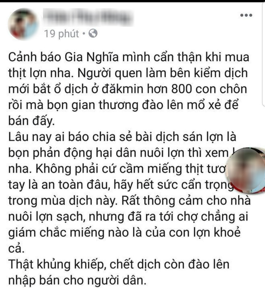 Sau khi thấy thông tin đăng tải sai chủ tài khoản đã đăng thông tin đính chính lại. Sau khi thấy thông tin đăng tải sai chủ tài khoản đã đăng thông tin đính chính lại.