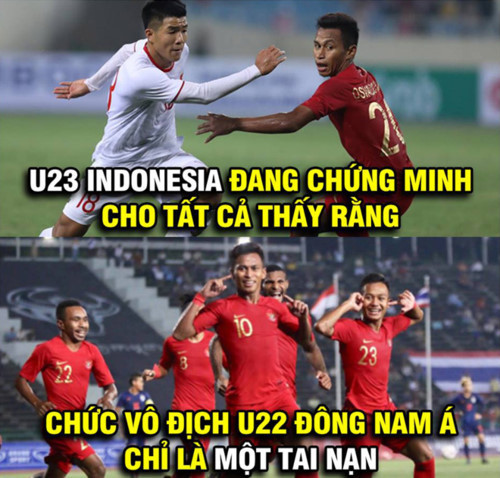 Ảnh chế chiến thắng "nghẹt thở" phút cuối của U23 Việt Nam hình ảnh 5 anh che chien thang "nghet tho" phut cuoi cua u23 viet nam hinh anh 5