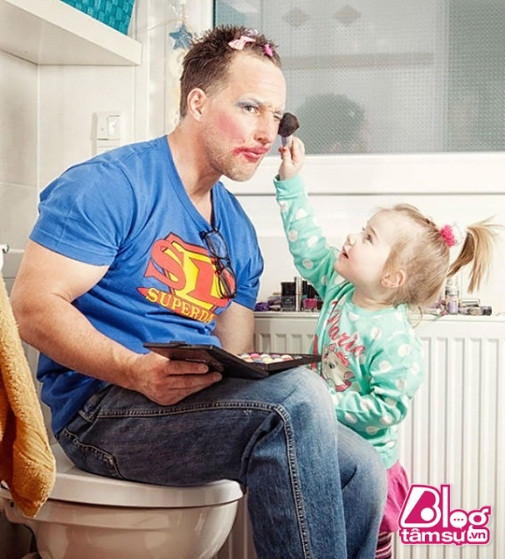 Những điều hài hước chỉ xảy ra giữa bố và con gái ảnh 15 chacon-blogtamsu003