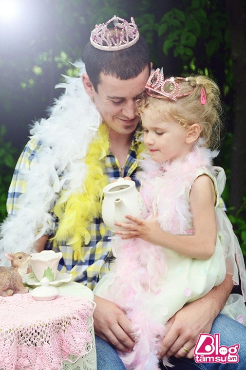 Những điều hài hước chỉ xảy ra giữa bố và con gái ảnh 18 chacon-blogtamsu006