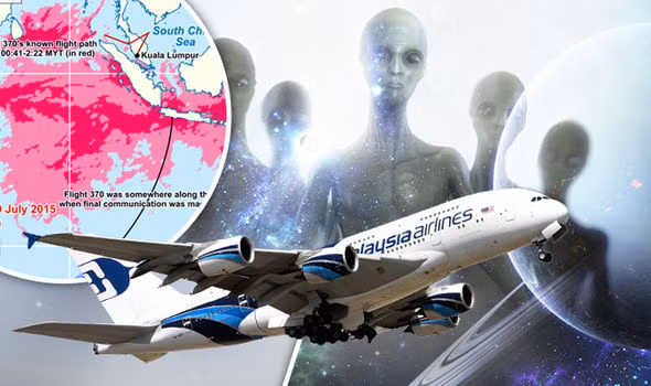 MH370 bị đĩa bay của người ngoài hành tinh bắt cóc?