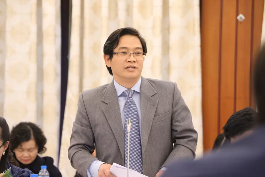 TS Thái Văn Tài - Vụ trưởng Vụ Giáo dục Tiểu học (Bộ GD&amp;ĐT). Ảnh tư liệu: Đình Tuệ.