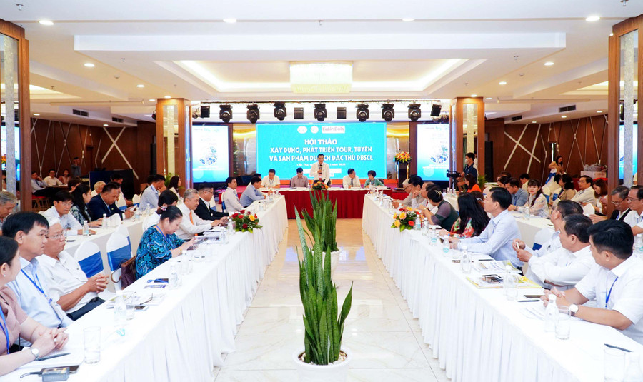 Hội thảo do Báo Kinh tế và Đô thị phối hợp với Hiệp hội Du lịch ĐBSCL, Sở VH-TT&DL TP Cần Thơ tổ chức. Hội thảo do Báo Kinh tế và Đô thị phối hợp với Hiệp hội Du lịch ĐBSCL, Sở VH-TT&DL TP Cần Thơ tổ chức.