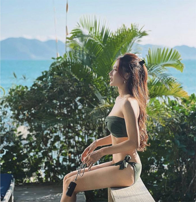 Bạn gái mới Văn Thanh gây sốt với 3 vòng 'chuẩn không cần chỉnh' ảnh 5 Bạn gái mới Văn Thanh gây sốt với 3 vòng 'chuẩn không cần chỉnh' ảnh 5