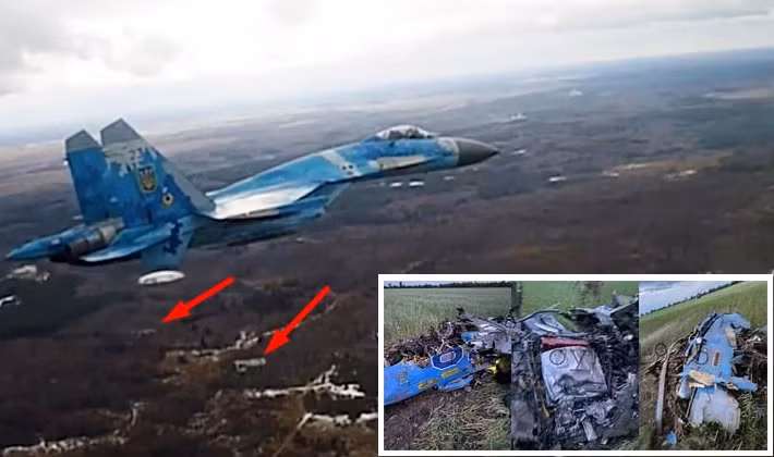 Phá hủy 6 chiến đấu cơ Su-27, MiG-29, Su-25 