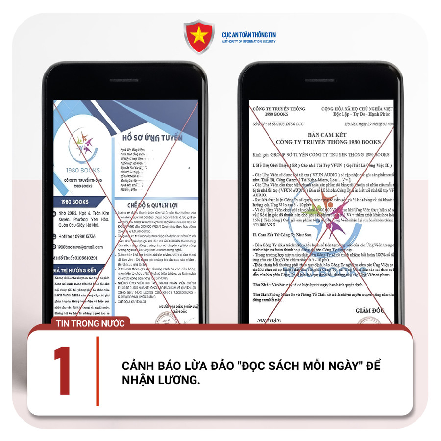 Đọc sách mỗi ngày để nhận tiền là lừa đảo. Đọc sách mỗi ngày để nhận tiền là lừa đảo.