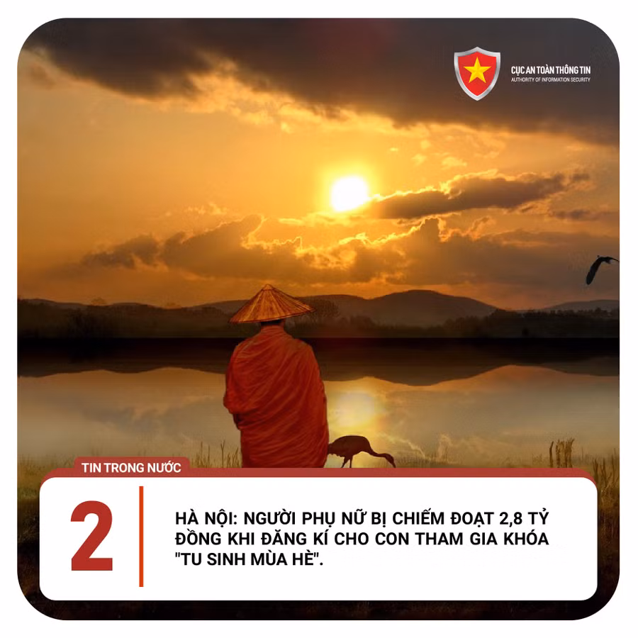 "Khóa tu mùa hè" cũng là phương tiện của kẻ lừa đảo.