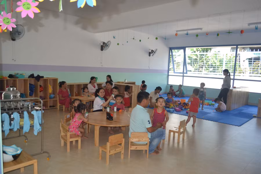 Mô hình của Trung tâm Chăm sóc và GD MN One Sky (Đà Nẵng) được xem là thành công trong việc kết nối nhà trường – cộng đồng – xã hội