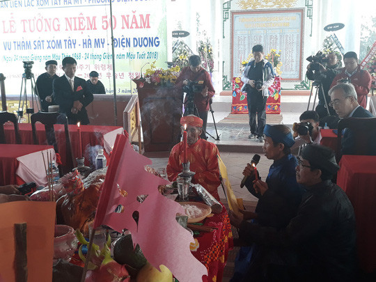Lễ tưởng niệm 50 năm vụ thảm sát khiến 135 người dân địa phương chết do quân đội Hàn Quốc gây ra diễn ra trang trọng.