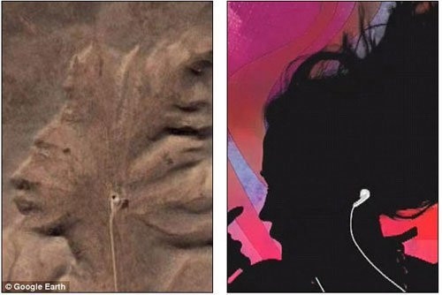 Google Maps phát hiện nhiều khuôn mặt khổng lồ giống hệt người thật ảnh 1 Google Maps phát hiện nhiều khuôn mặt khổng lồ giống hệt người thật - Hình 1