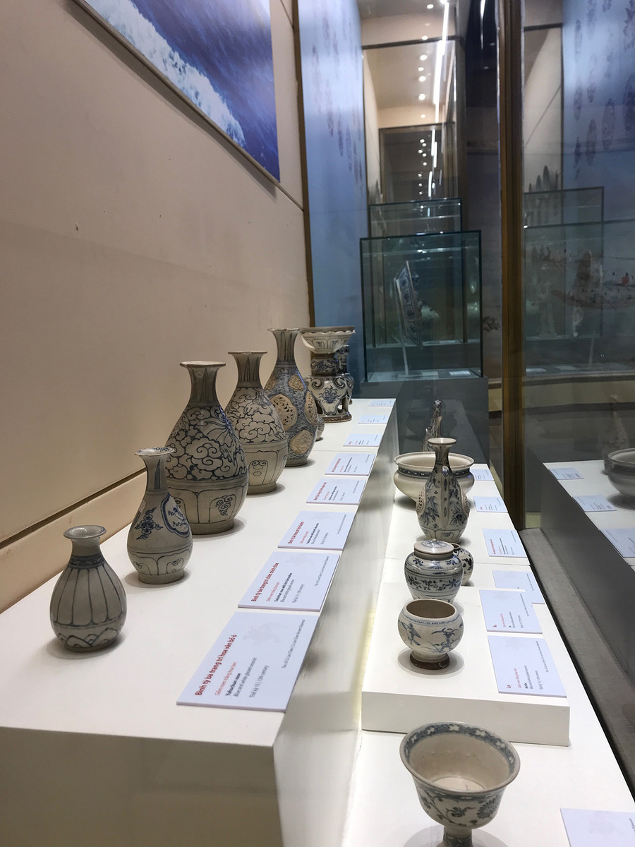 Một số hiện vật được giới thiệu tại triển lãm