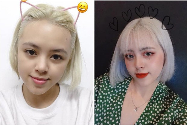 Khó tin đây là một người trước và sau khi trang điểm ảnh 3 Ảnh: Bùi Hoài Linh
