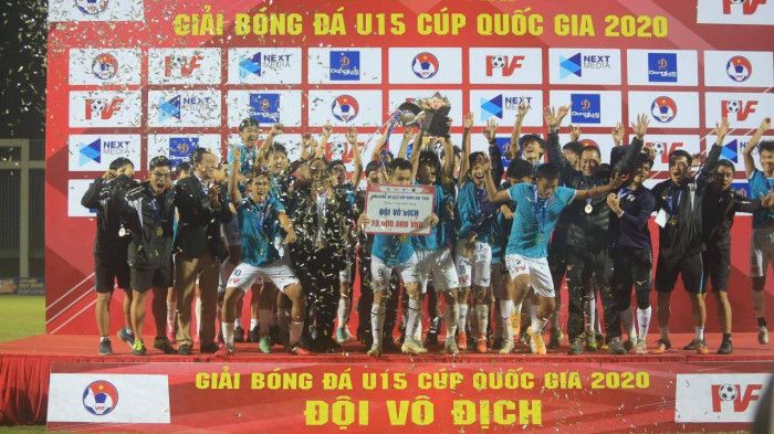 U15 PVF vô địch Giải U15 Cúp Quốc gia 2020