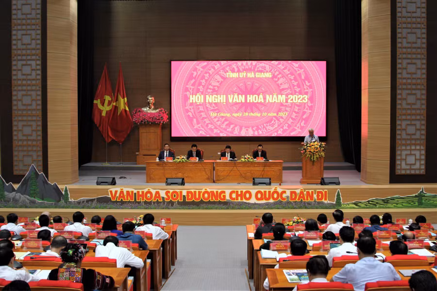 Hà Giang tổ chức Hội nghị Văn hóa năm 2023.