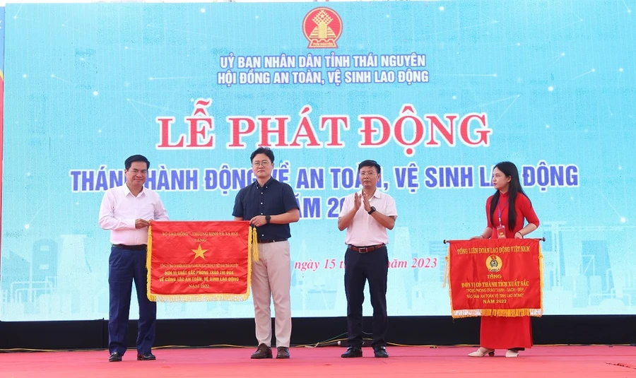 Thái Nguyên hưởng ứng Tháng hành động về An toàn vệ sinh lao động năm 2023.