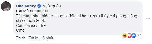 Hòa Minzy có biểu hiện đãng trí khá giống nhiều 