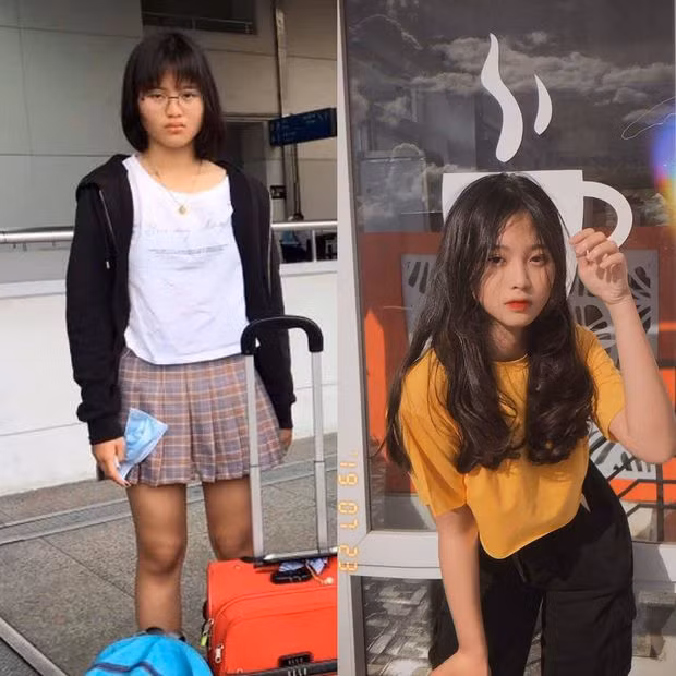 Nữ sinh 10X đen nhẻm, "lột xác cực mạnh" xinh như gái Hàn sau khi bị bạn bè chê bai ảnh 3 Nữ sinh 2003 lột xác cực mạnh xinh như gái Hàn Quốc sau khi bị bạn bè chê béo và quê mùa ảnh 2