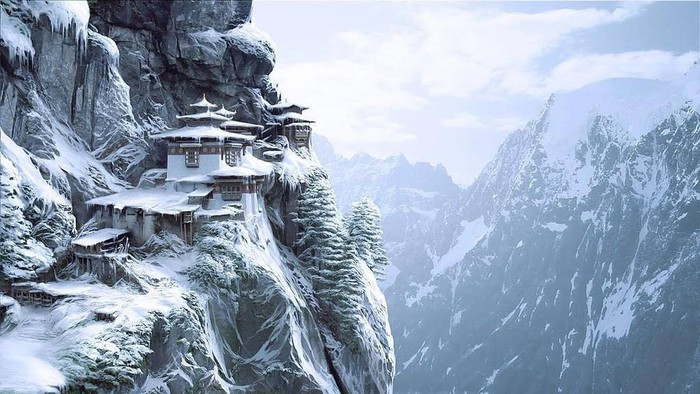 Mùa tuyết rơi tuyệt đẹp tại quốc gia hạnh phúc Bhutan ảnh 4 Mùa tuyết rơi tuyệt đẹp tại quốc gia hạnh phúc Bhutan ảnh 4