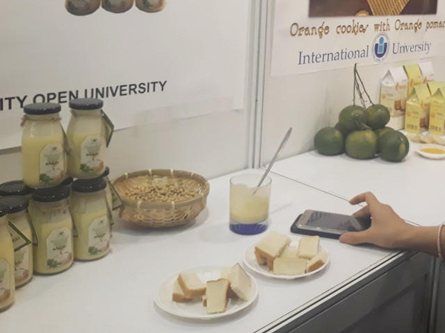 Sản phẩm của nhóm tại cuộc thi Sản phẩm của nhóm tại cuộc thi