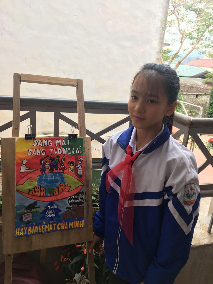 Chương trình Childsight đã khám mắt sàng lọc hơn 10.000 học sinh trung học cơ sở và giáo viên tại 22 trường tại huyện Thuận Châu và TP. Sơn La.