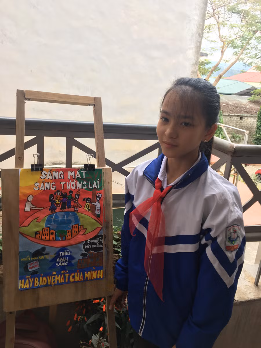 Chương trình Childsight đã khám mắt sàng lọc hơn 10.000 học sinh trung học cơ sở và giáo viên tại 22 trường tại huyện Thuận Châu và TP. Sơn La.