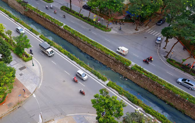 Hai mương nước sẽ cống hóa để làm đường đua F1 ở Hà Nội