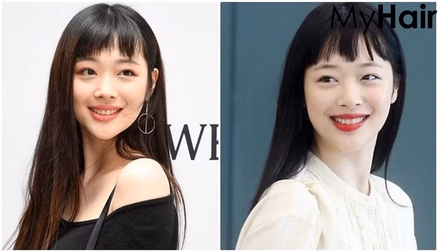 Hai kiểu tóc đình đám cộp mác Sulli: Tóc xoăn bà thím và tóc mái chó gặm-6