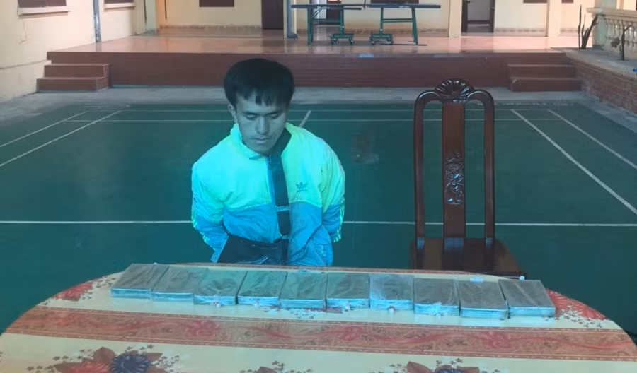 Đối tượng Sùng A Mua tại cơ quan Công an