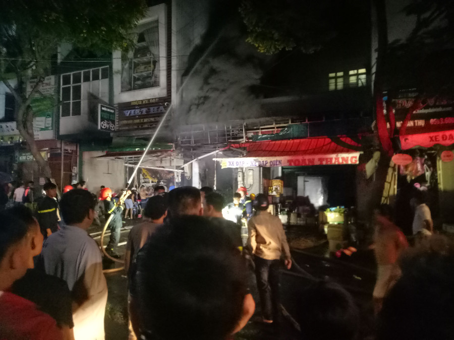 Hiện trường vụ cháy