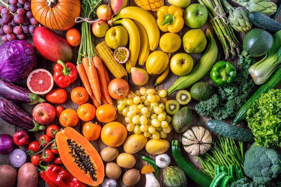 Màu sắc khác nhau chứa các chất dinh dưỡng thực vật khác nhau. (Ảnh: ITN)