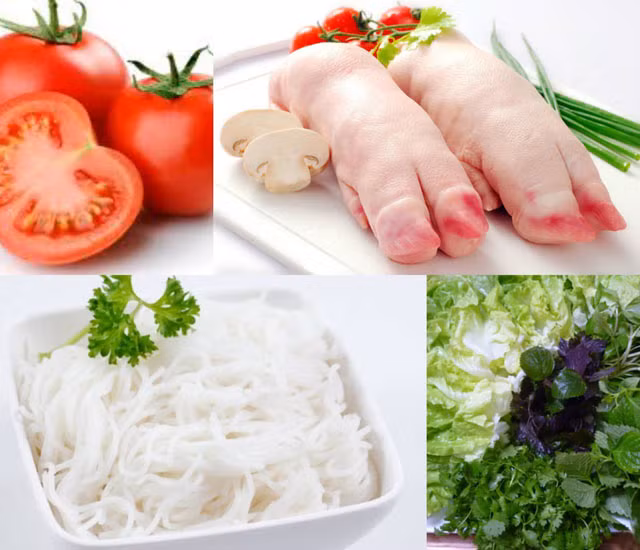 Cách nấu bún giò heo ngon, đơn giản cho bữa sáng
