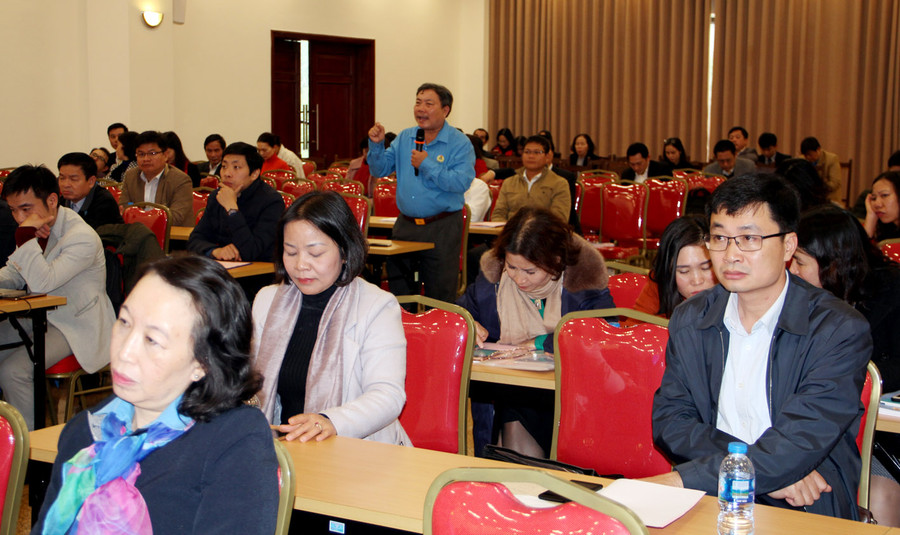 Các đại biểu đóng góp ý kiến về dự thảo Luật Giáo dục (sửa đổi)