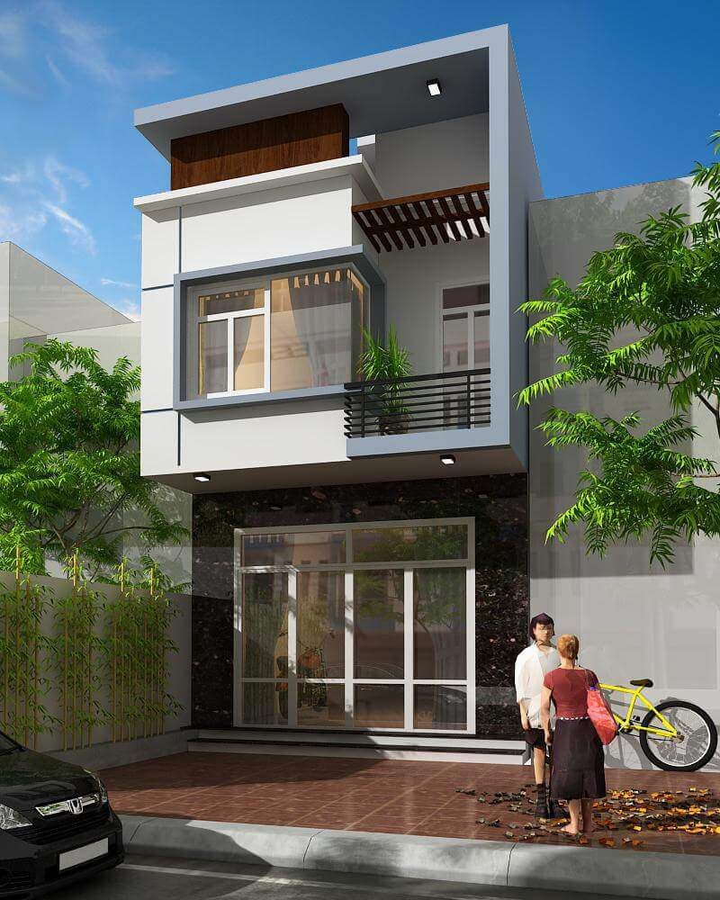 20 mau nha ong 2 tang nong thon gia re, ai cung xay duoc - 14