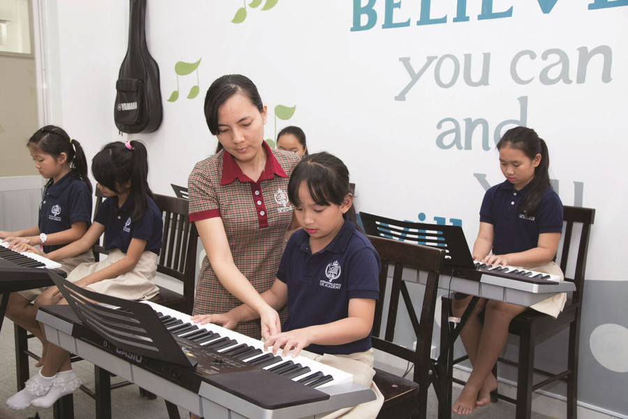 Giờ học Âm nhạc. Ảnh minh họa/ INT Giờ học Âm nhạc. Ảnh minh họa/ INT