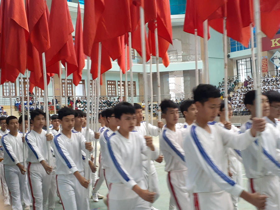 Lễ diễu hành tại Hội khỏe