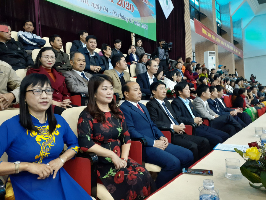 Các đại biểu tham dự Hội khỏe phù đổng