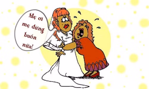 Lý do bố mẹ khóc trong đám cưới con gái