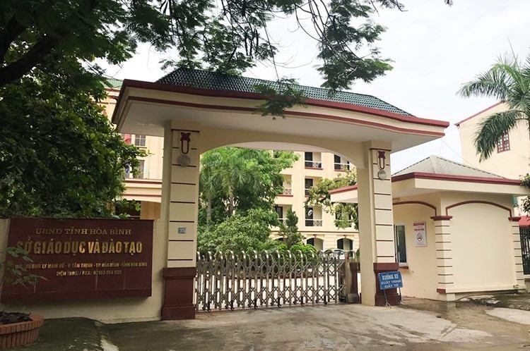 Nhiều cán bộ Sở Giáo dục và Đào tạo Hòa Bình bị khởi tố do nâng điểm cho thí sinh. Ảnh: Dương Tâm.