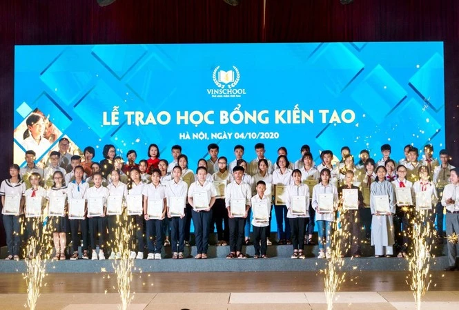 68 học sinh xuất sắc được lựa chọn vinh dự tham gia Lễ trao Học bổng Kiến tạo tại Vinschool