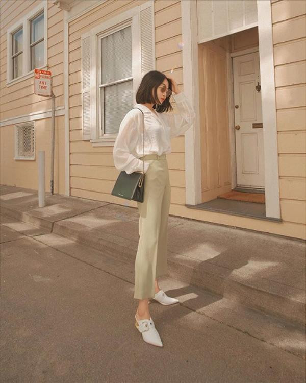 4 công thức phối hợp sơ mi - quần âu khiến nàng công sở hút hồn đồng nghiệp ảnh 1 4 cong thuc phoi hop so mi - quan au khien nang cong so hut hon dong nghiep ca tuan - 1