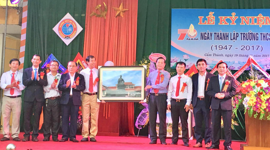 Trường THCS Đại Thành (huyện Cẩm Xuyên) kỷ niệm 70 năm thành lập trường
