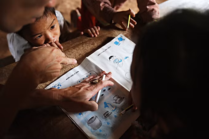 Lớp học bốn thầy trò ở rẻo cao ảnh 5