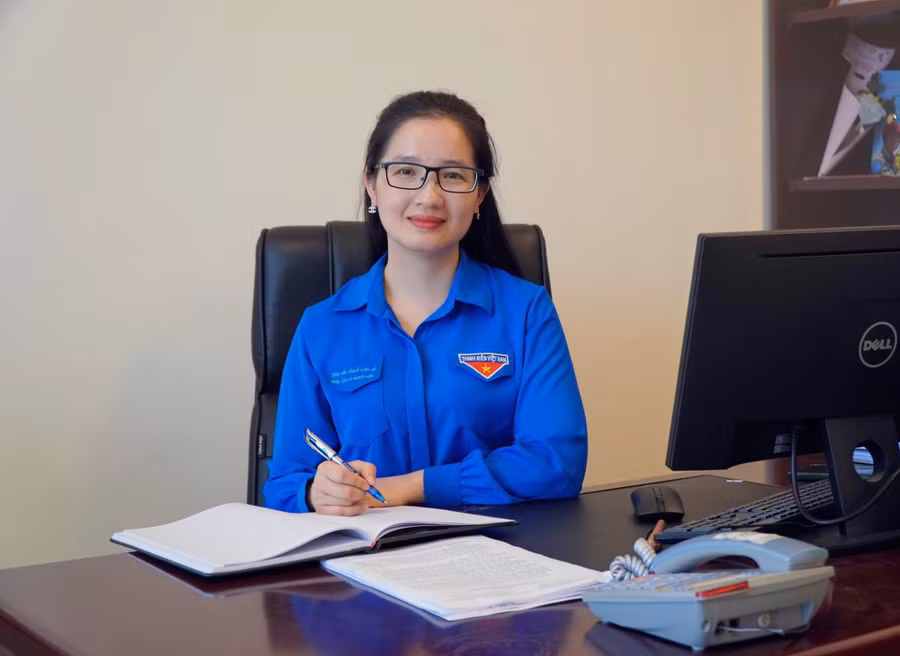 Bà Vừ Thị Mai Dinh - Phó Bí thư Tỉnh đoàn Lai Châu.