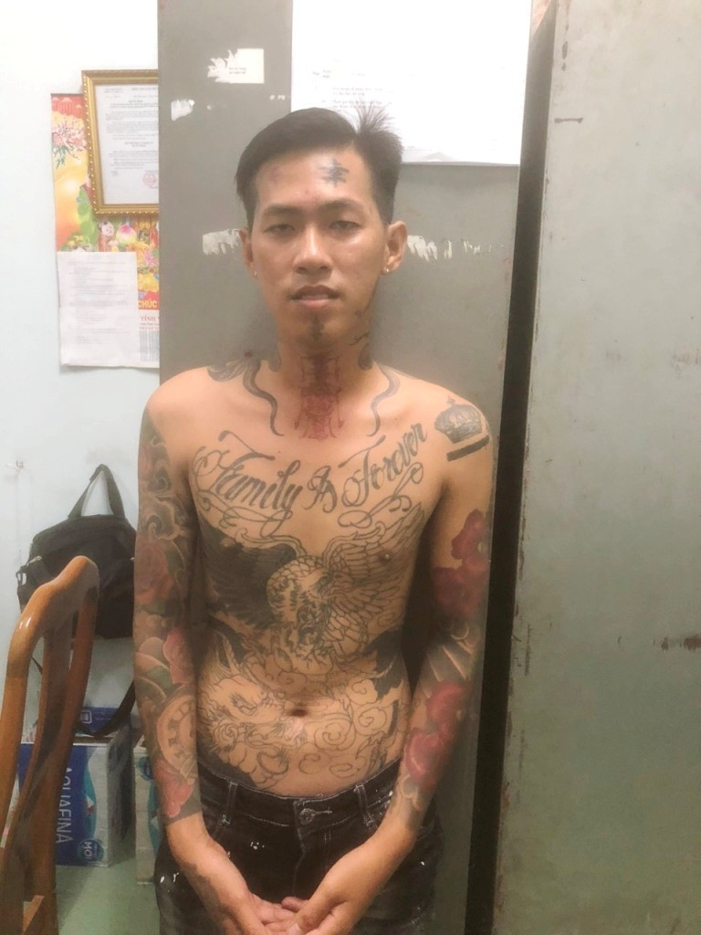 Đối tượng Nguyễn Minh An được xác định nổ súng. Đối tượng Nguyễn Minh An được xác định nổ súng.