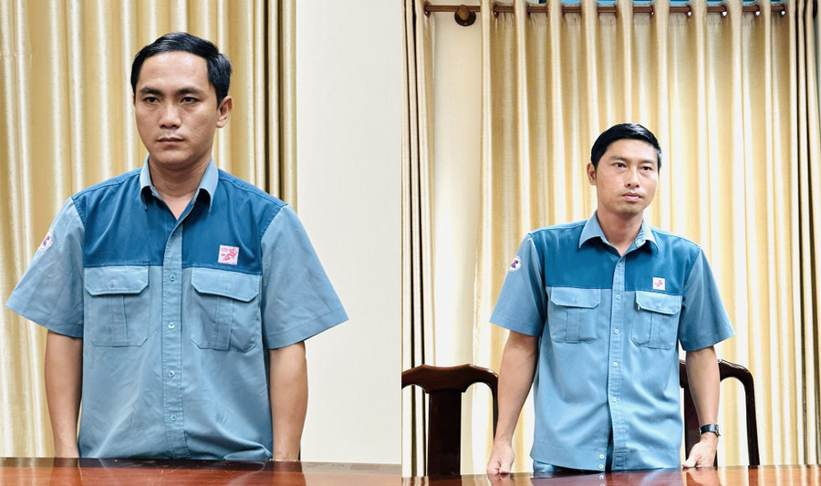 Hai bị can Nhựt và Tâm Hai bị can Nhựt và Tâm